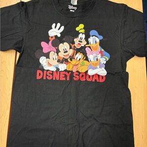 Disney Black Short Sleeve Tee with Classic Characters